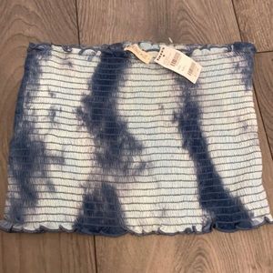 tie dye tillys sky and sparrow tube top